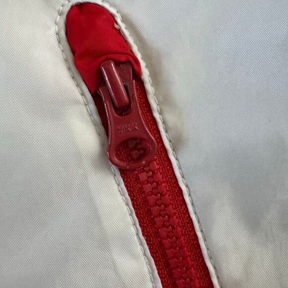 Vintage Nike Red White And Blue Windrunner Hooded Jacket Size Large Windbreaker - Picture 5 of 9